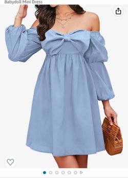 XL Blue Dress