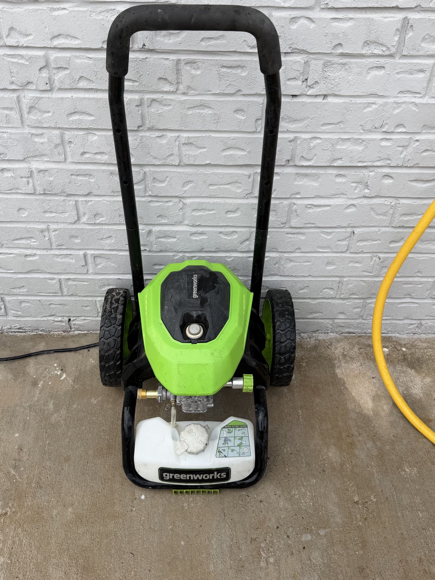 Pressure washer no hose