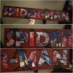 Spiderman Wall Decor Canvas Poster