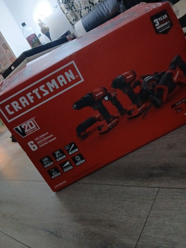 Craftsman 20v 6-tool Set