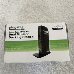 Plugable Dual Monitor Docking Station
