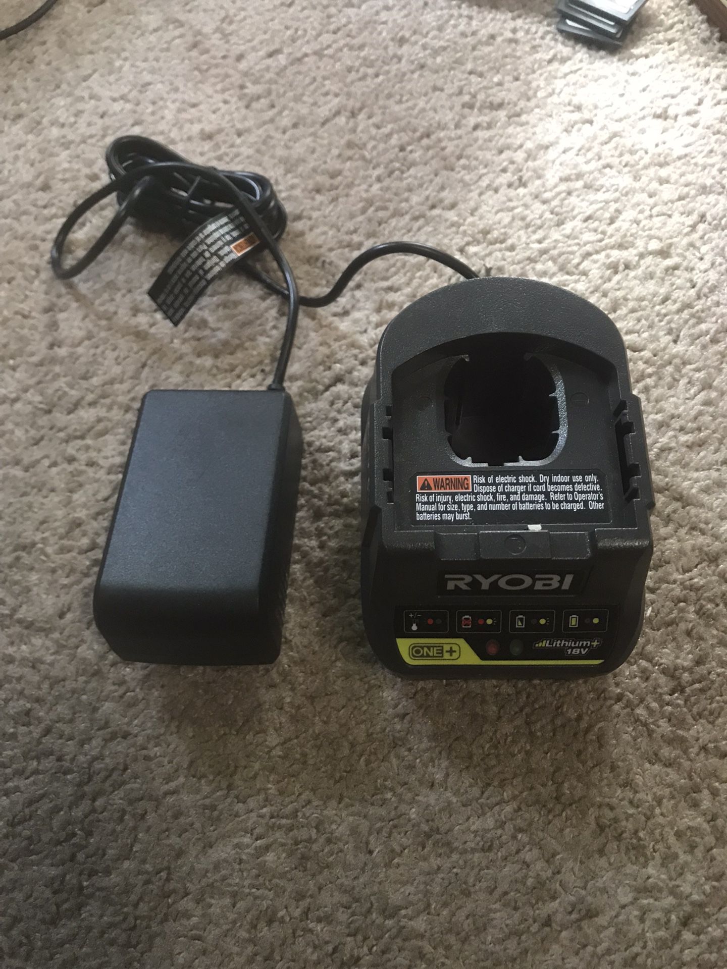 Ryobi Battery Charger One 18 V 
