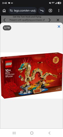 Year of Dragon Lego Set