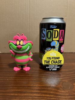 Cheshire Cat Black Light Soda Chase Funko LE 1600