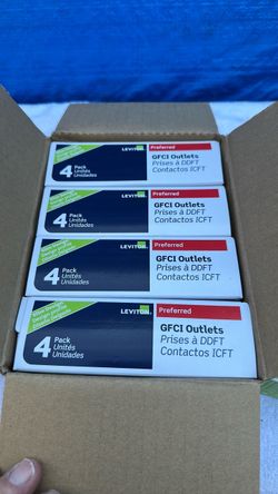 Leviton Preferred GFCI Outlets 4-Pack x4