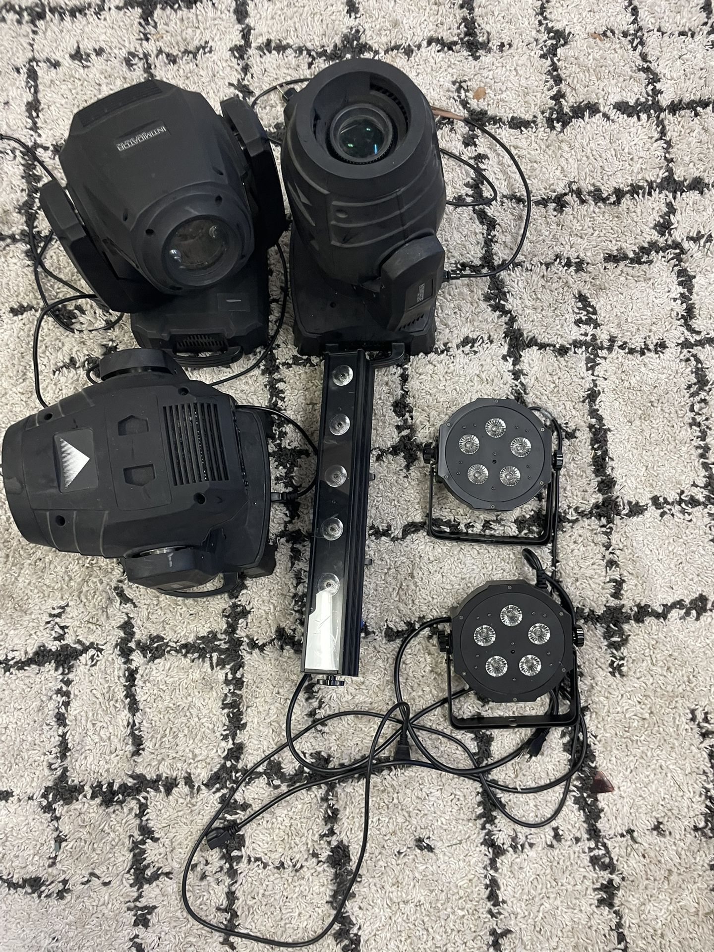 Moving Head Lights + Other Lighting