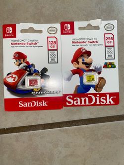 Nintendo Switch MicroSD Cards