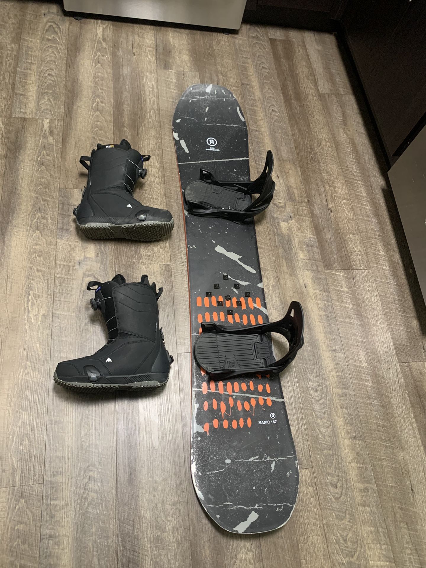 Ride Manic Snowboard Size 157