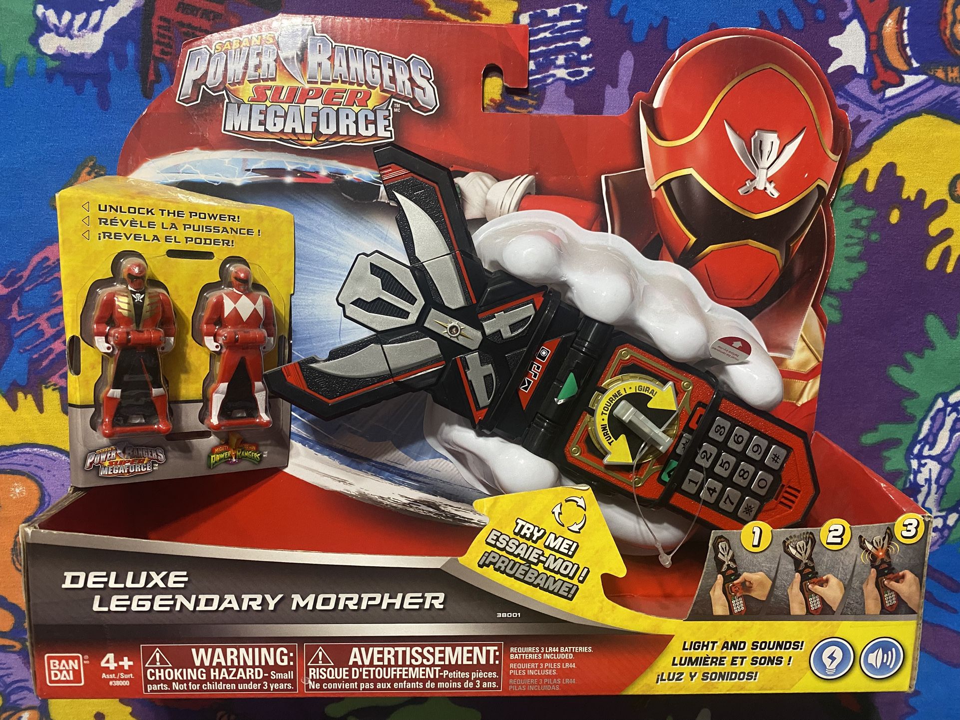 2014 Power Rangers Super Megaforce Deluxe Legendary Morpher - 38001 - NEW