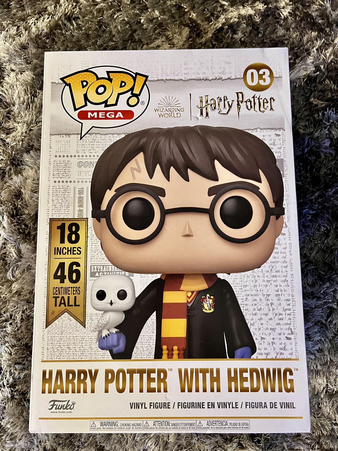 18” Harry Potter with Hedwig POP! MEGA #03