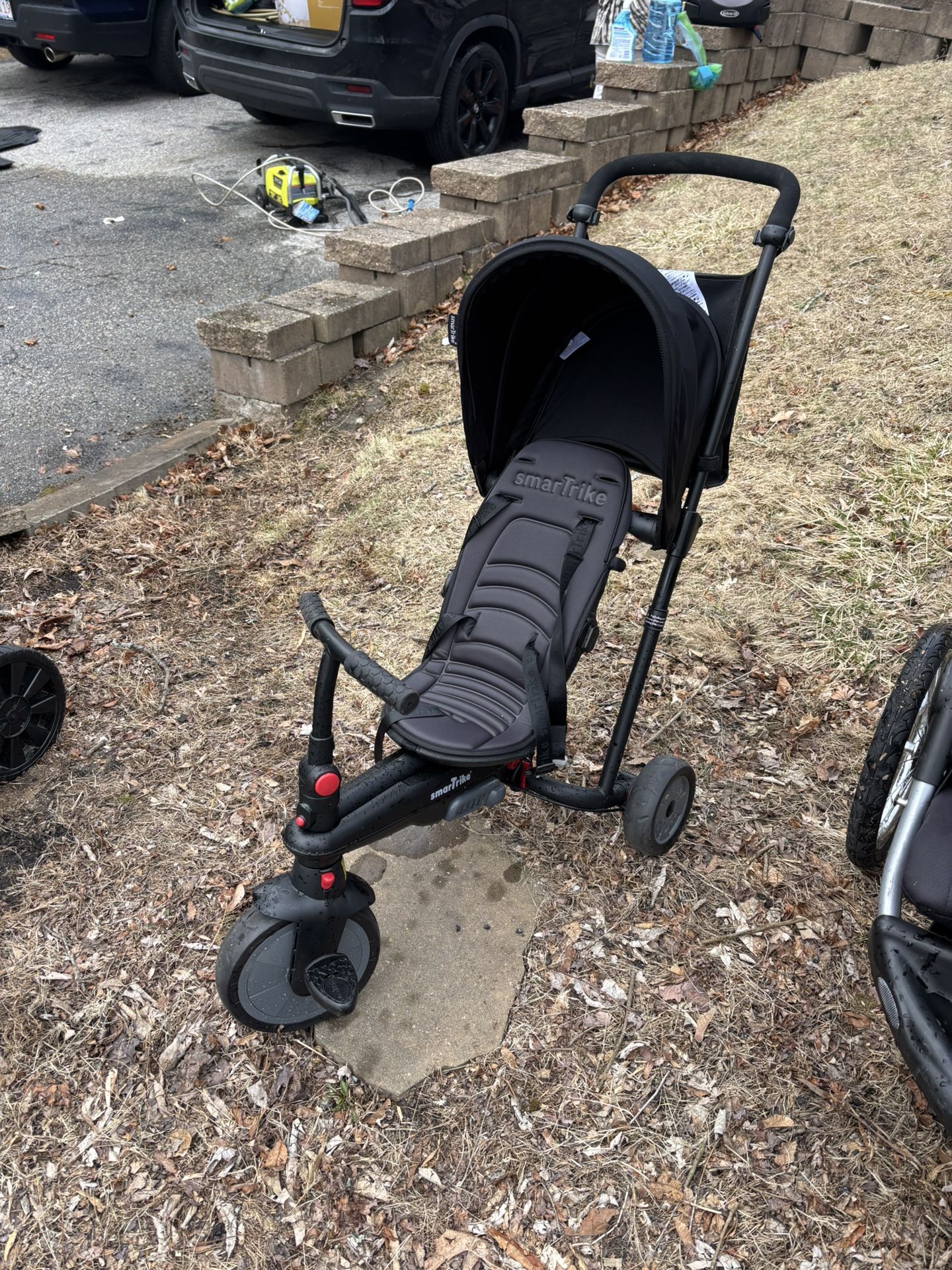 smart trike toddler bike and stroller