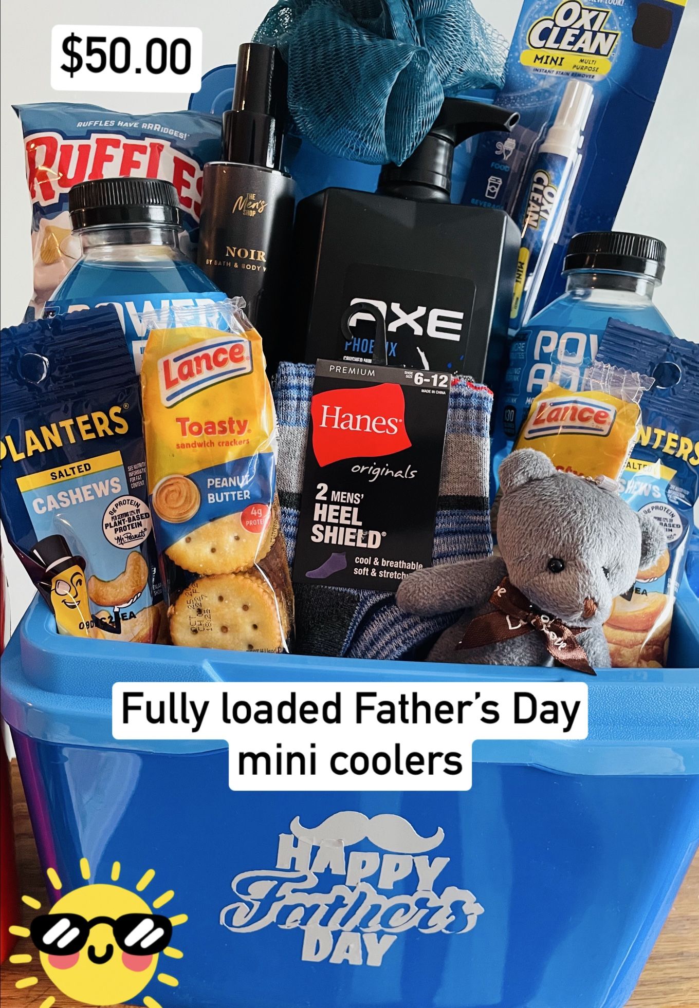 💙Fully Loaded Father’s 💙Day Mini Cooler💙