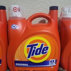 Large bottles of Tide, (158 Fl Onz) (77060)........