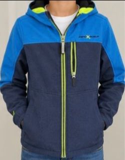 Zero Xposur Boys Two-Tone Zip-Up Hoodie