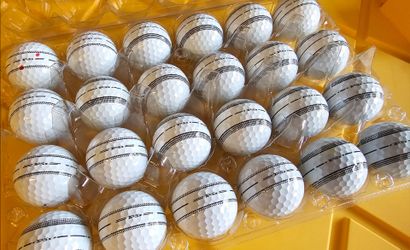 TaylorMade TP5x Stripe • 12 Golf Balls for $27 • 5A