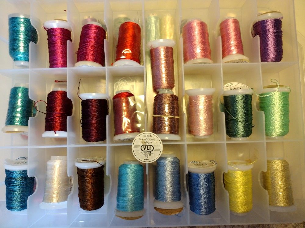 Embroidery Threads And Case #2