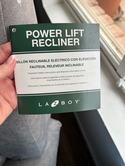 Lazy boy electric recliner