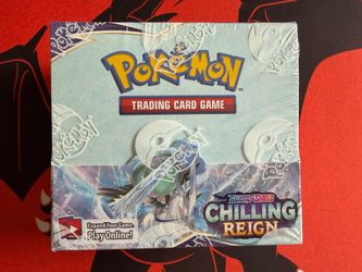 Pokemon Chilling Reign Booster Box Brand New Sealed