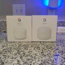Google Nest, Router And Add On Point