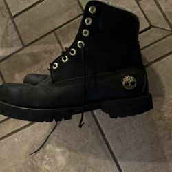 Black Timberland Boots