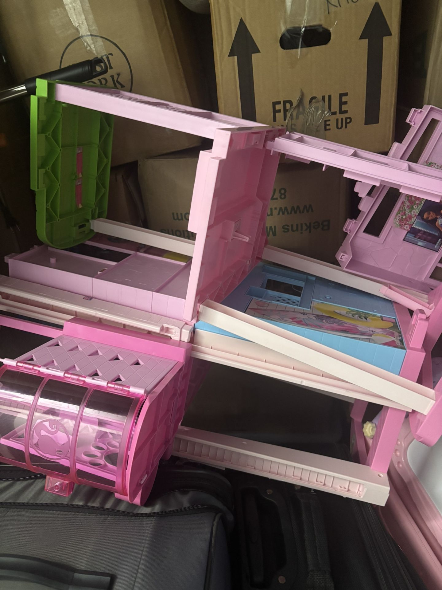 Barbie Dream house (new) And Kids Art Easel