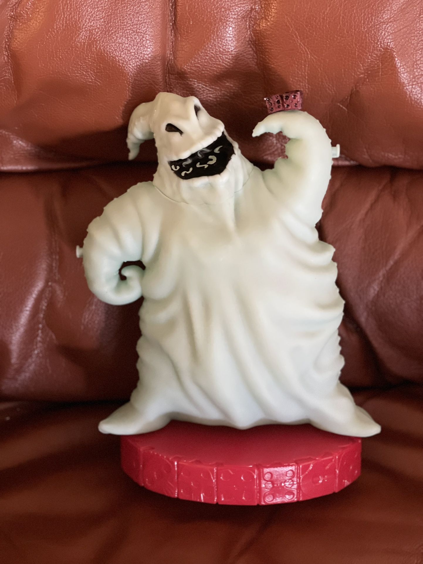 Disneyland Nightmare Before Christmas Oogie Boogie Glow In The Dark Popcorn Bucket ONLY