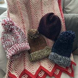 Crochet Blanket Or Beanies