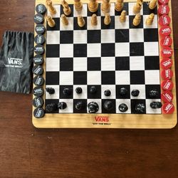 Vans Chess And Checkers Set