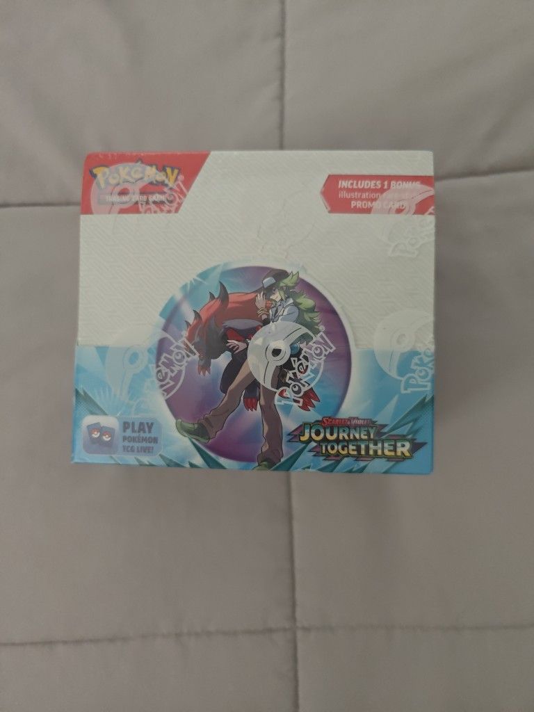 Journey Together Pokemon Booster Box No Rips Mint Condition