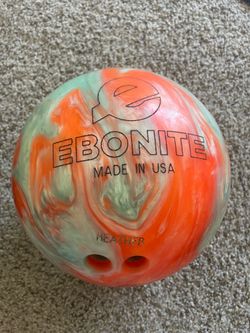 Bowling ball and bag