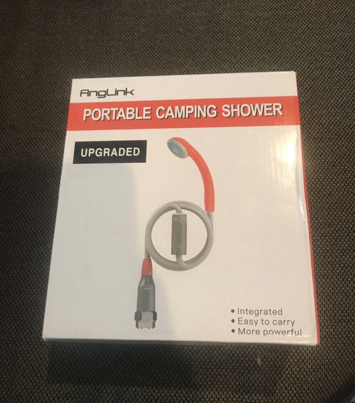 Portable camp shower