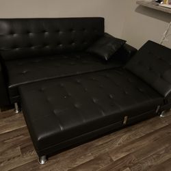 Leather Couch Set 