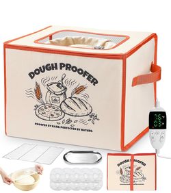 Bread Proofing Box with 68–131°F Temp Control & 99H Timer for Sourdough