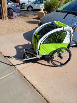 Jogging stroller or bike wagon for 2 kids