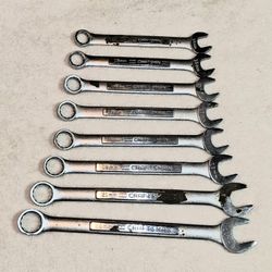 Craftsman 8 Piece, Metric Combination Wrenches 