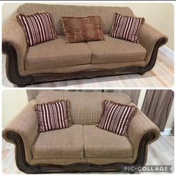 Sofa and Loveseat