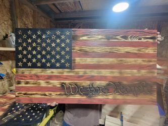 Wooden Flags