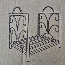 Fireplace FIREWOOD LOG Rack