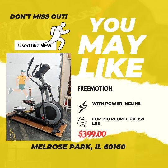 Freemotion Elliptical Machine
