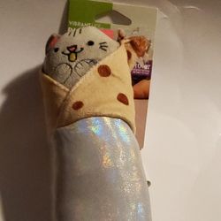 Burrito Cat Toy With Catnip 