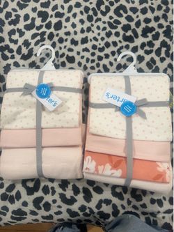 Receiving baby girl blankets
