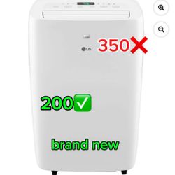 LG 6,000 BTU (8,000 BTU ASHRAE) Portable Air Conditioner, with Remote, LP0621WSR