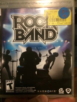 Rock band PS3