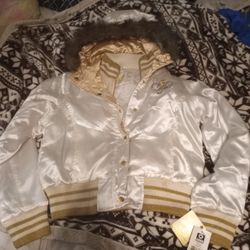 Womens Southpole Varsity Jacket Large