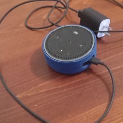 Echo Dot Speaker And Charger