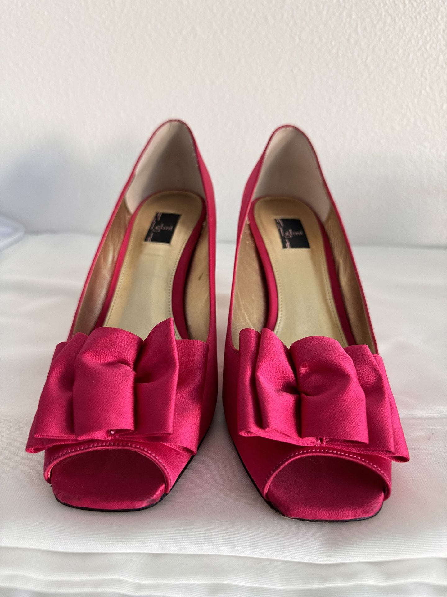 Pink Glint Heels