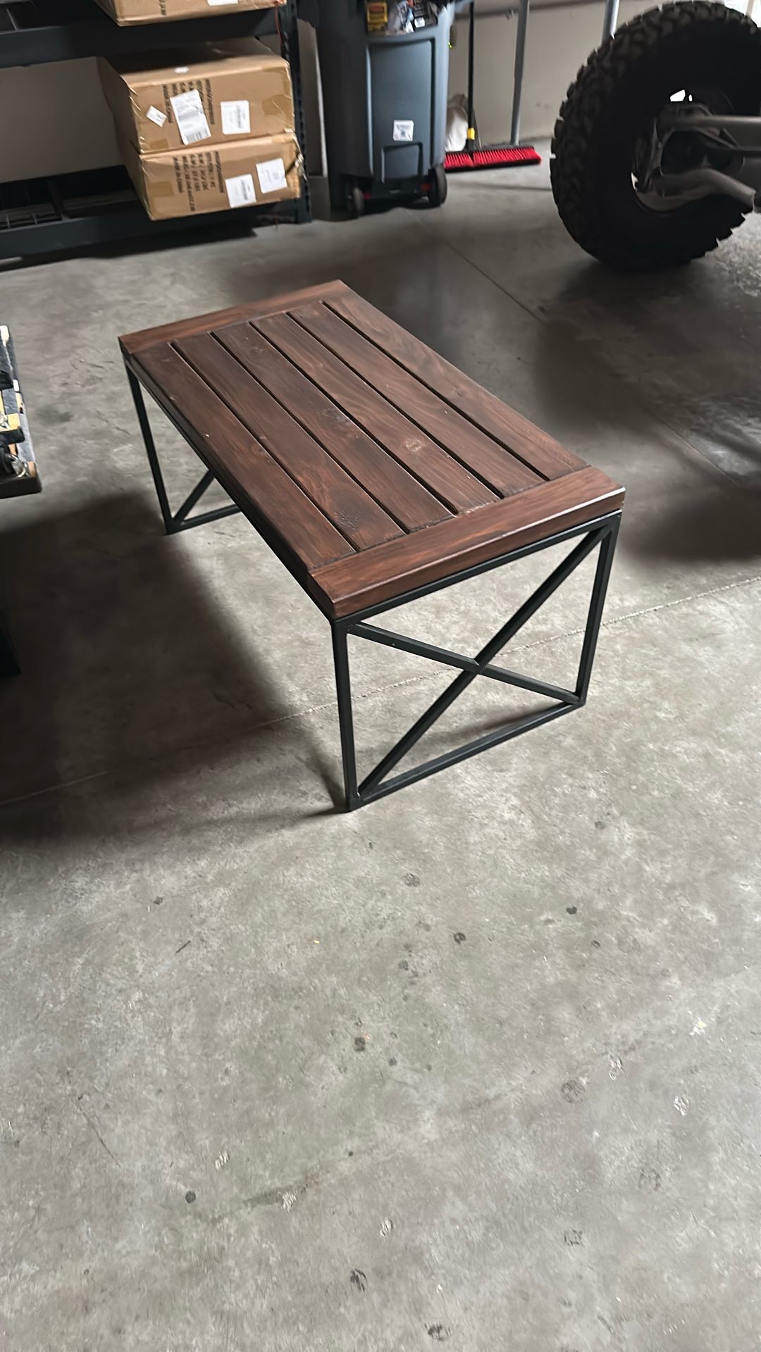 Custom handmade coffee table