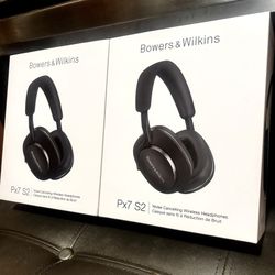 Bowers & Wilkins Px7 S2 Noise Cancelling Bluetooth Headphones • Bluetooth Audiophile Wireless, 30Hr Battery, Crystal Clear Audio 