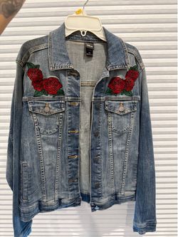 Disney jean jacket - Beauty and the Beast