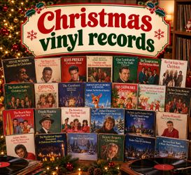 CHRISTMAS VINYL RECORDS